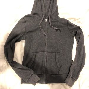 Victoria’s Secret pink hooded zip jacket